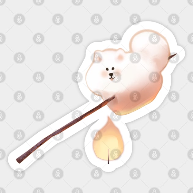 Toasty Boy Sticker by Sunny Saturated